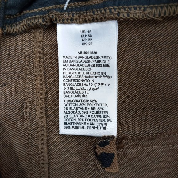 Amazon Essentials Women's NWT Skinny Jeans Size18 Animal Print Mid Rise Stretch - Picture 11 of 12